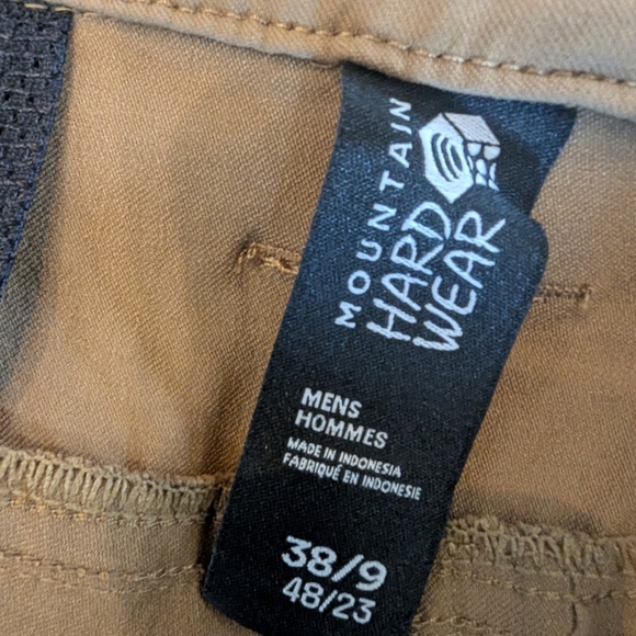 Mountain Hardwear AP Active Short Men's Size 38 New - Picture 5 of 16